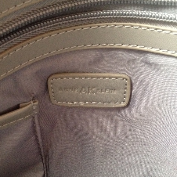 AK large gray canvas tote with strap - Picture 7 of 8